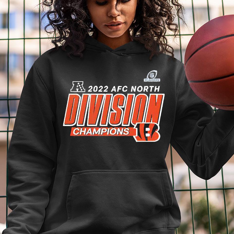 2022 AFC North division champions Cincinnati Bengals shirt 1