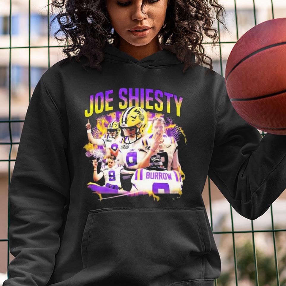 #9 Joe Shiesty Joe Burrow Retro Bootleg 90s Shirt 1