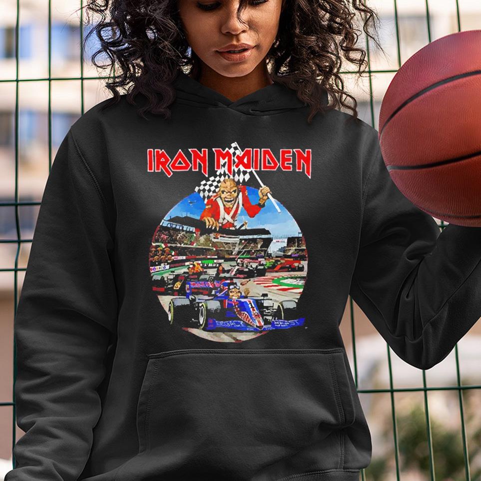 m91 sergio wearing iron maiden shirt hoodie - Sergio Wearing Iron Maiden Shirt
