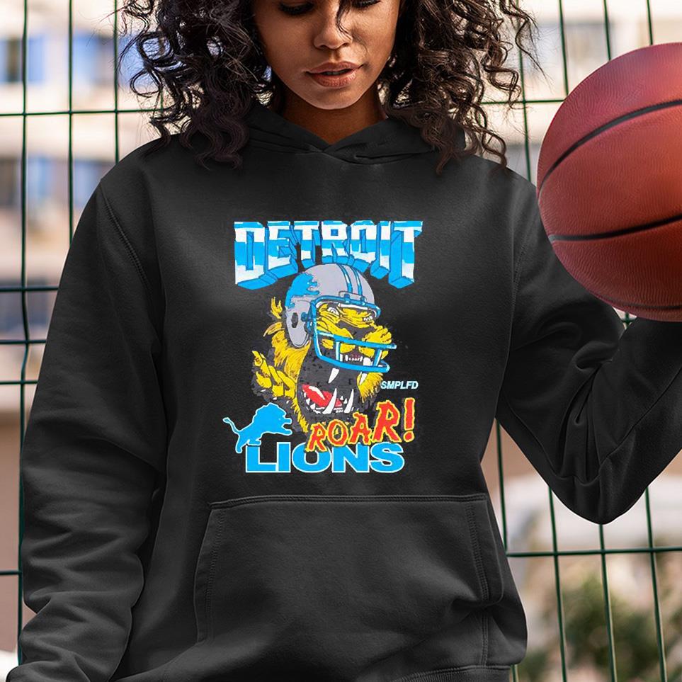 Smplfd X Lions Roar Detroit Lions Shirt 1