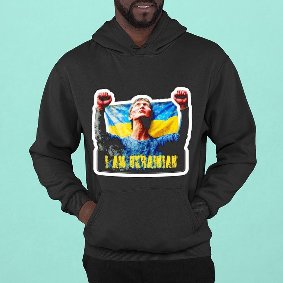 n12 i am ukrainian warrior ukraine flag shirt hoodie - I Am Ukrainian Warrior Ukraine Flag Shirt