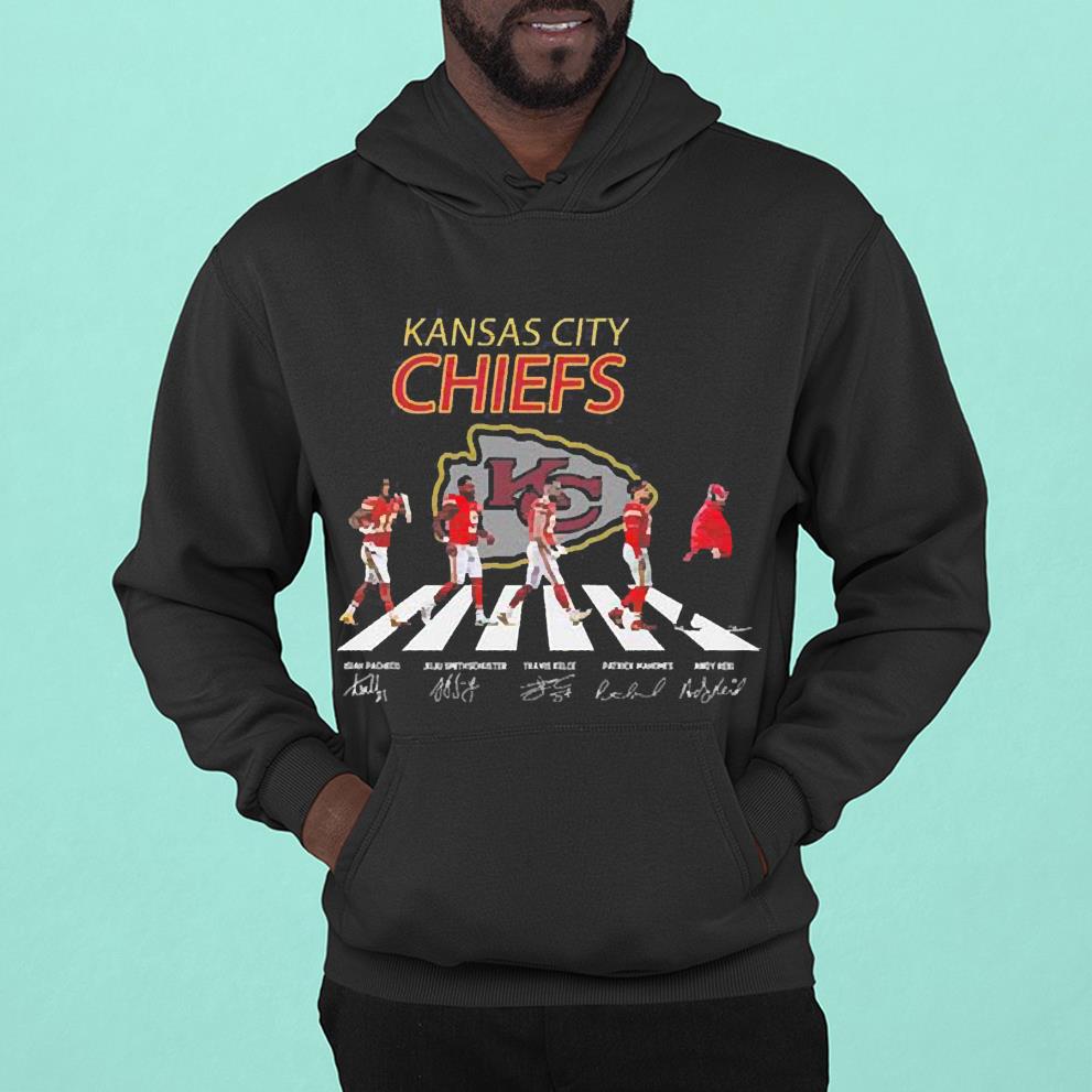 Kansas city Chiefs abbey road isiah pacheco juju smith schuster signatures 2023 shirt 63 nurseteeshirt News