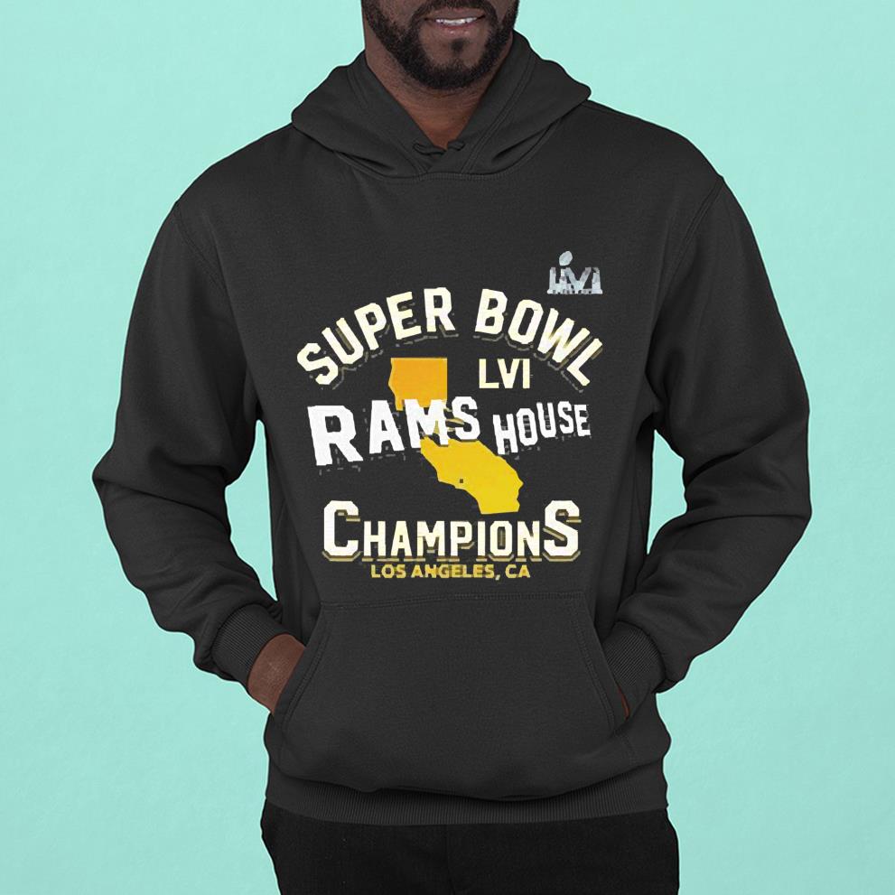 n12 los angeles rams super bowl lvi rams house champions shirt hoodie - Los Angeles Rams Super Bowl LVI Rams House Champions shirt