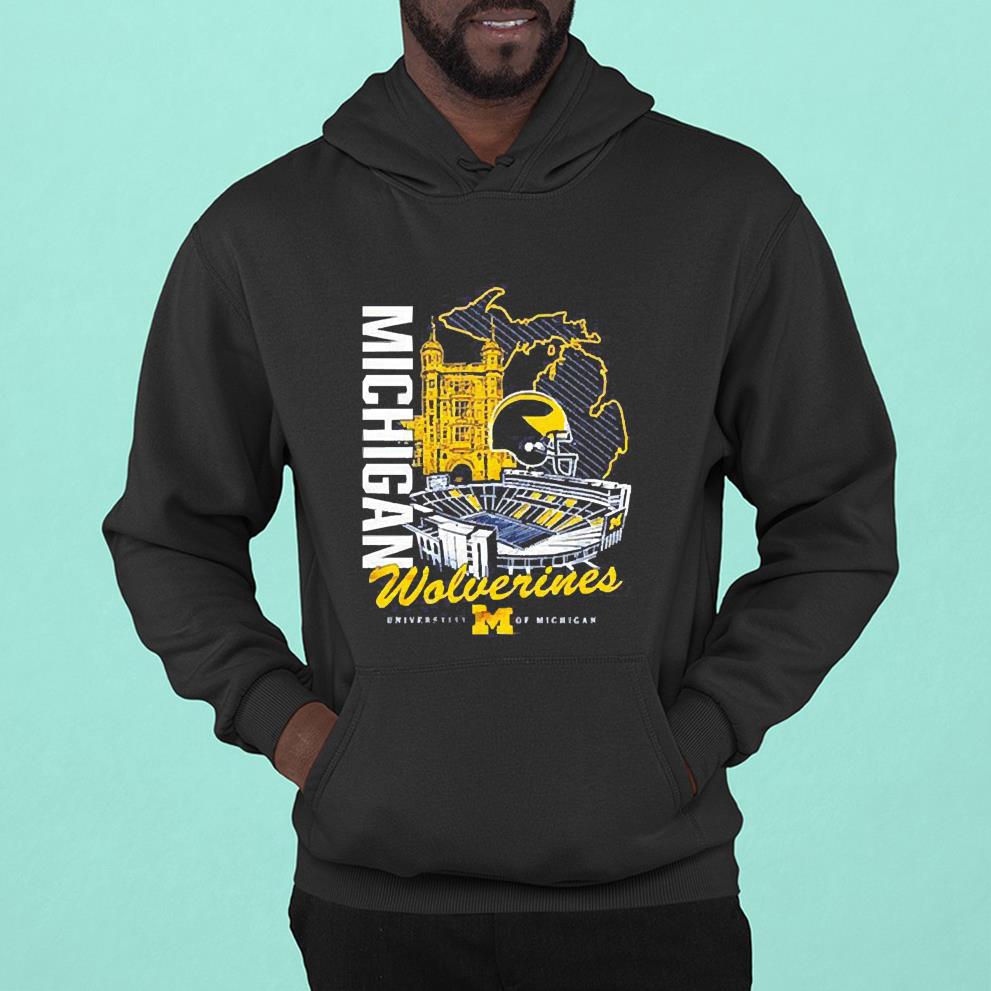 Michigan Wolverine Collage University M Of Michgan Shirt 61 nurseteeshirt News