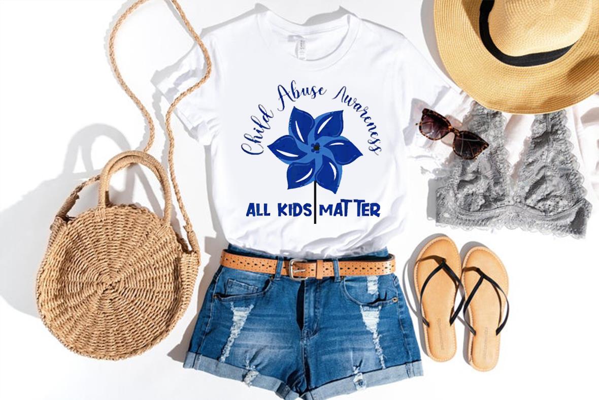 All Kids Matter Child Abuse Awareness Pinwheel Shirt 1 Postmaloneshirt News