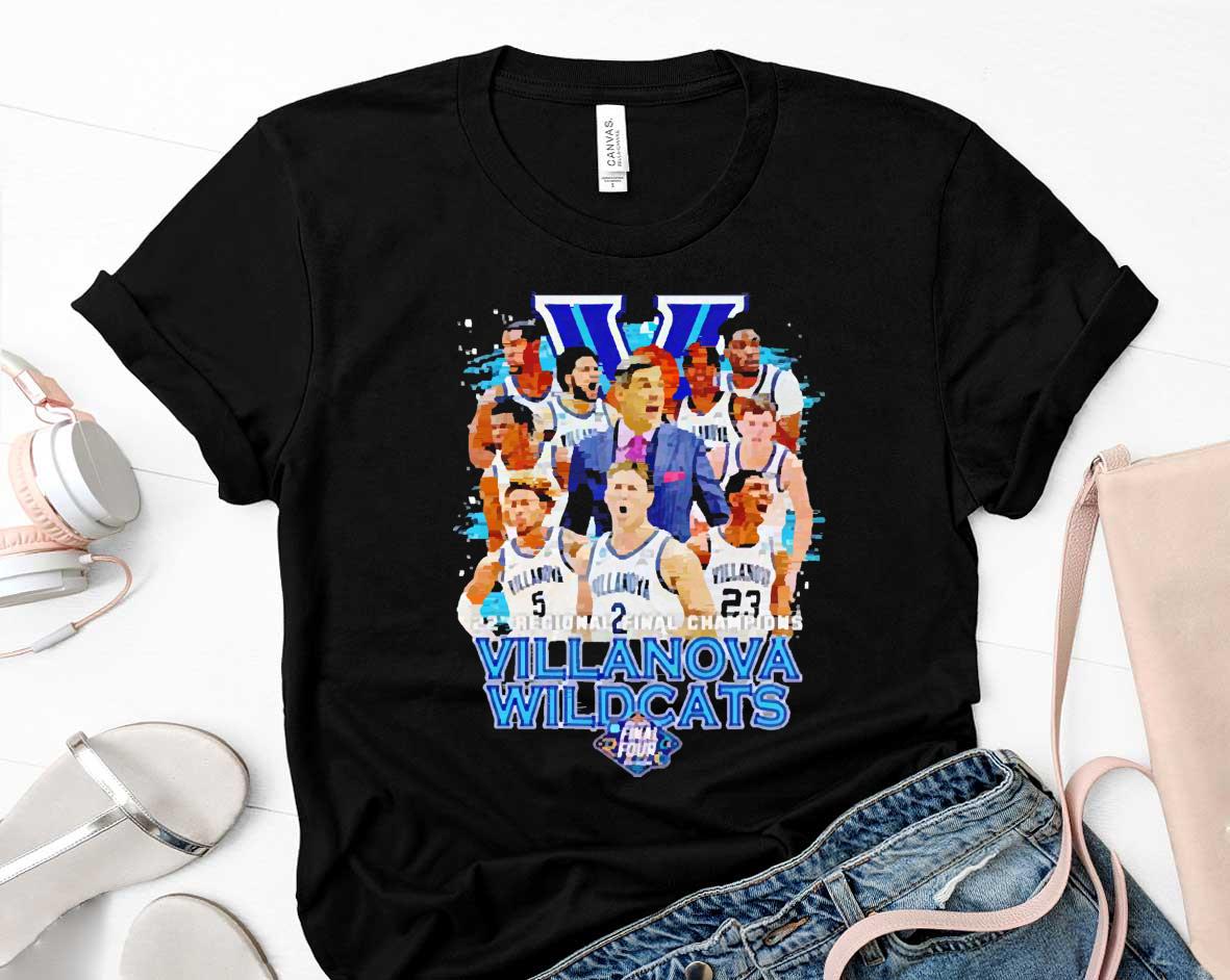 22 Regional Final Champions Villanova Wildcats Shirt 1 Postmaloneshirt News