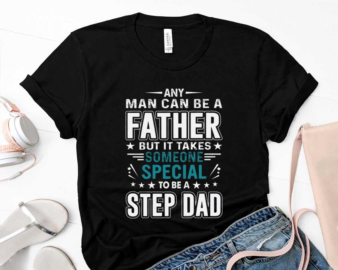 Step Dad Shirt, Step Dad Gift Fathers Day 62 Father's Day