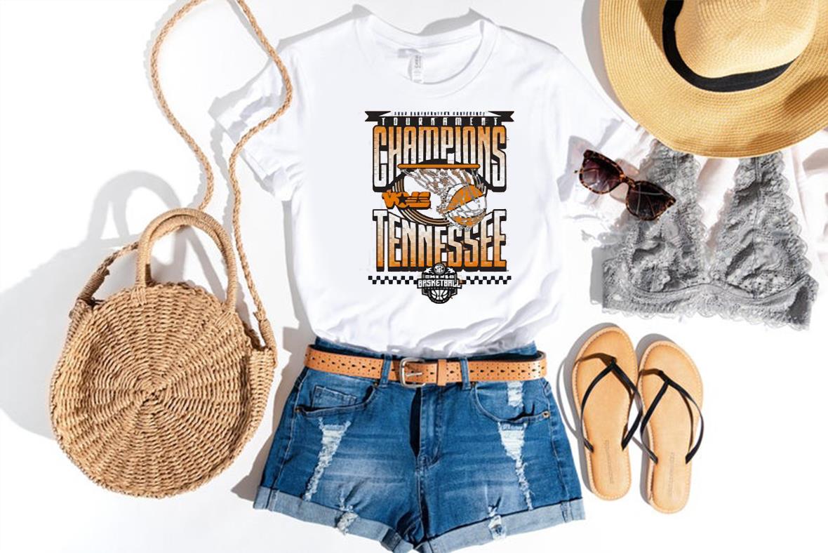 2022 Southeastern Conference Tournament Champions Tennessee Basketball Shirt 1 Postmaloneshirt News