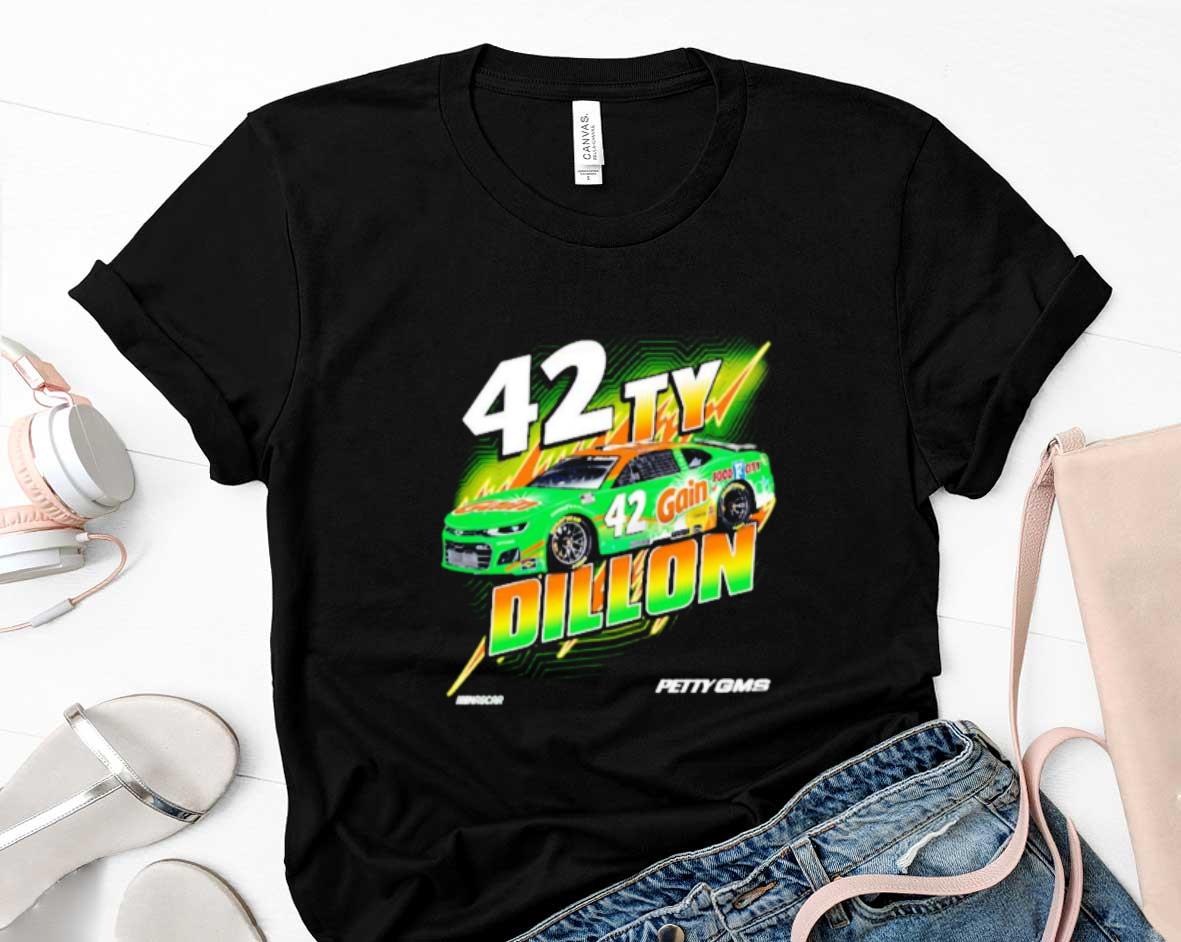 Ty Dillon Checkered Flag Black Gain 1-Spot Car Shirt 1 Starwars News