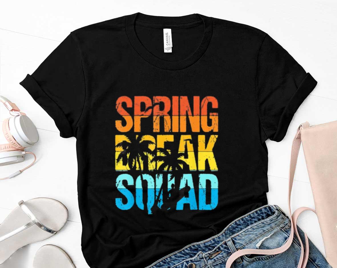 Spring Break Squad Beach Surfer Palm Tree Artwork Shirt 1 Starwars News