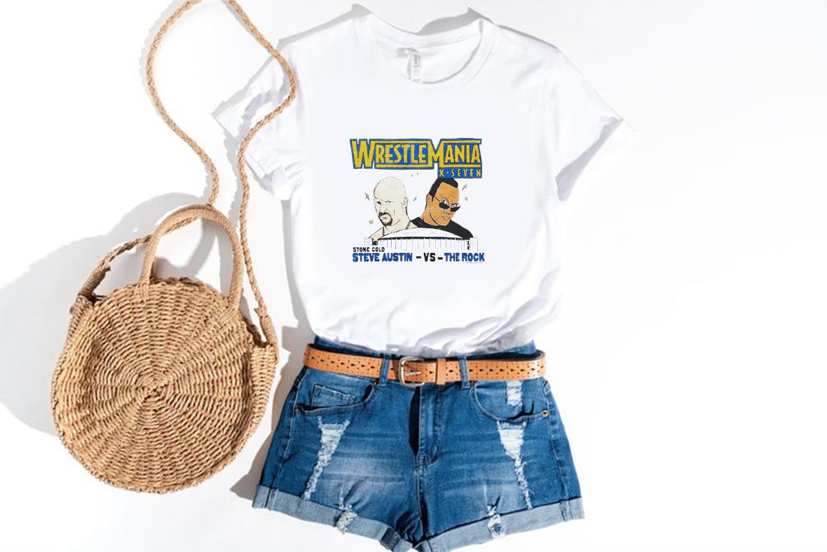 Wrestlemania X7 Austin Vs Rock Shirt 1 Starwars News