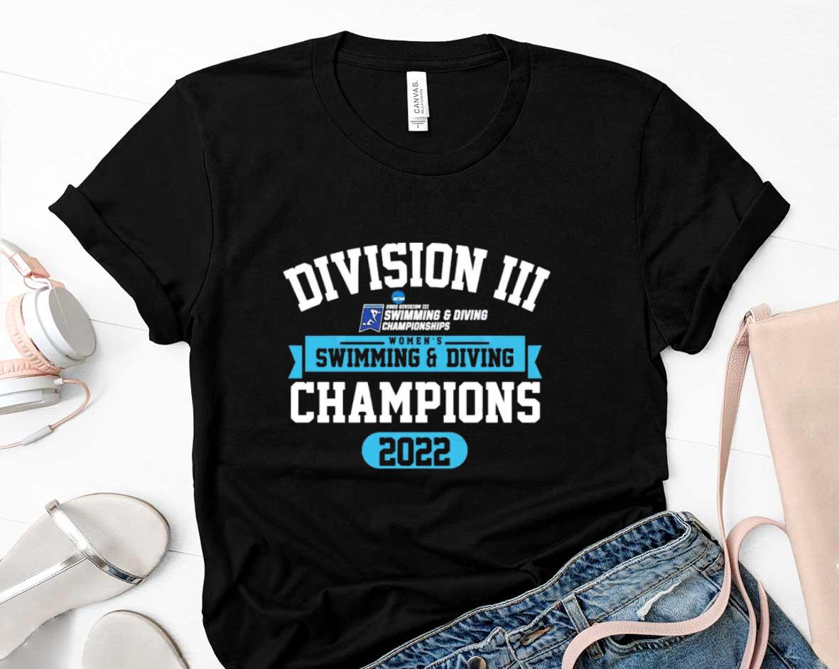 2022 Ncaa Division Iii Womens Swimming & Diving Champions Shirt 1 Thebeatlestshirt News