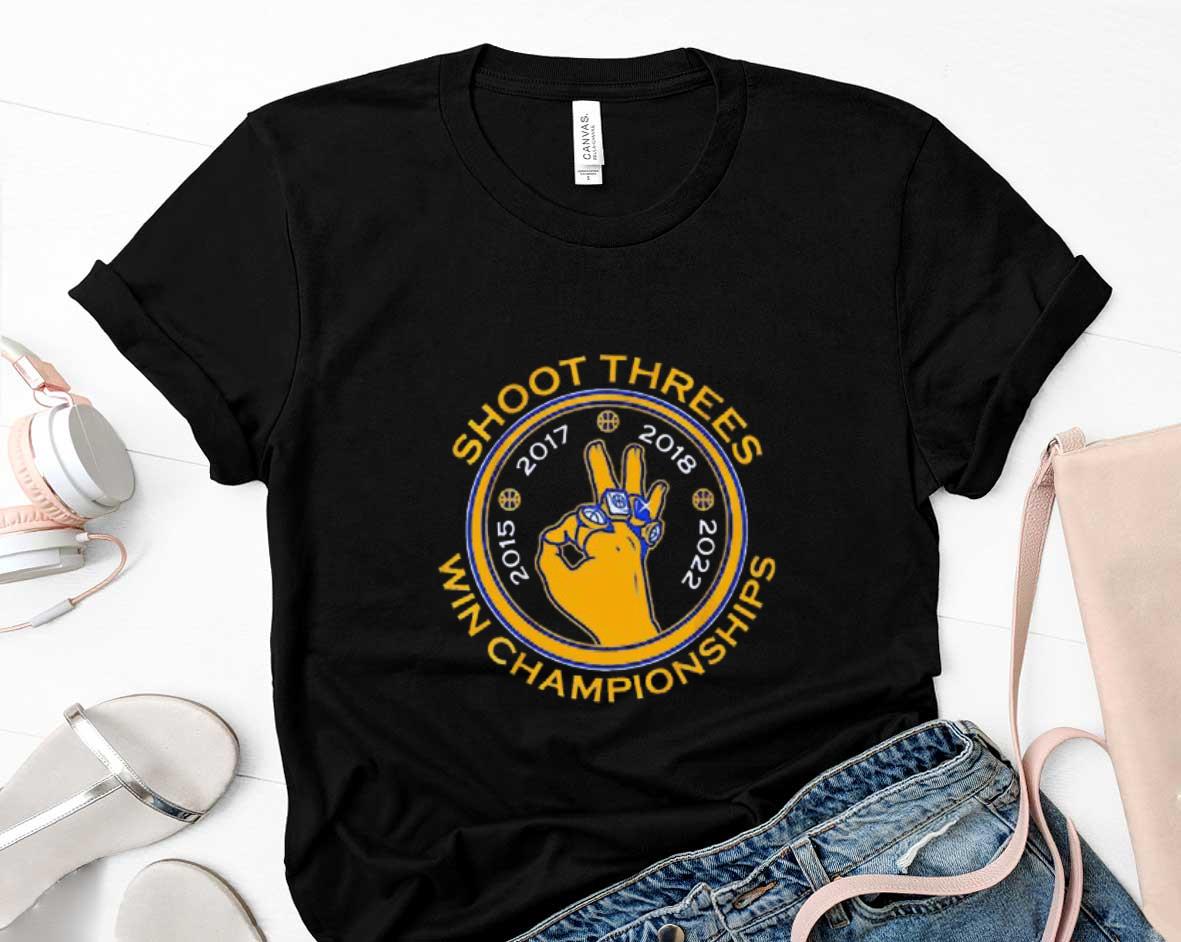 Shoot Threes Win Championships Shirt 9 Father’s Day