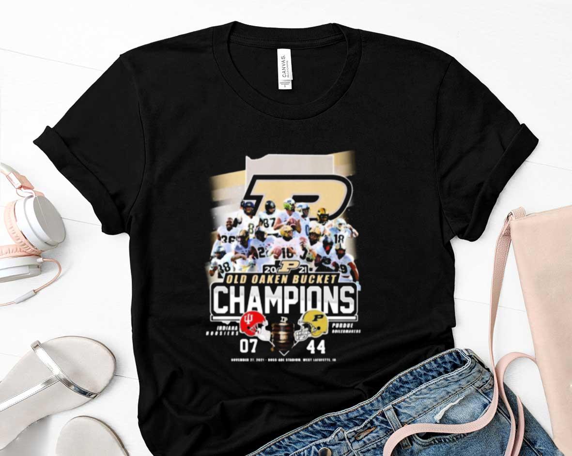 2021 Old Oaken Bucket Champions Indiana Hoosiers 07 44 Purdue Boilermakers Shirt 1 Postmaloneshirt News
