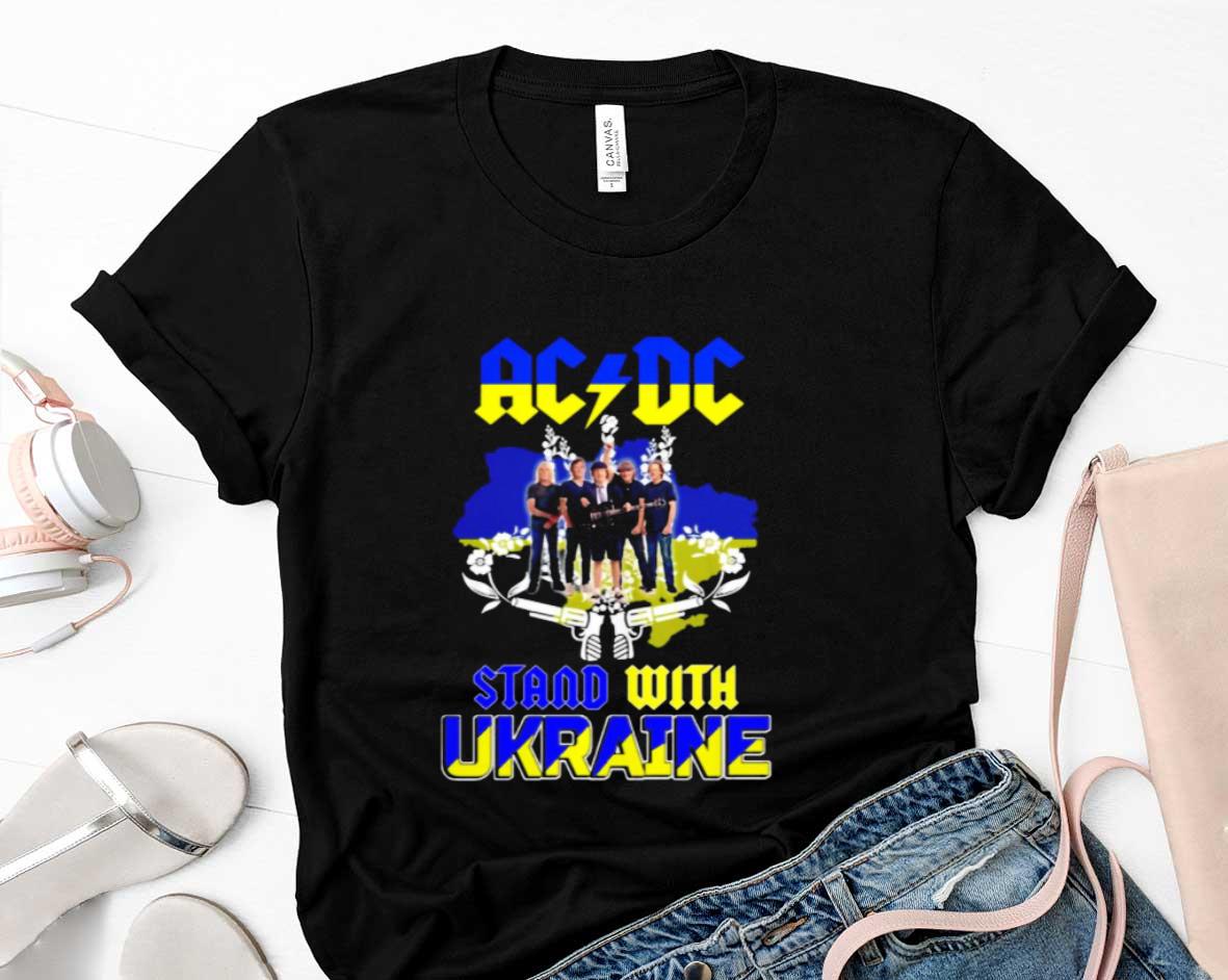 Acdc Stand With Ukraine Shirt 1 Starwars News