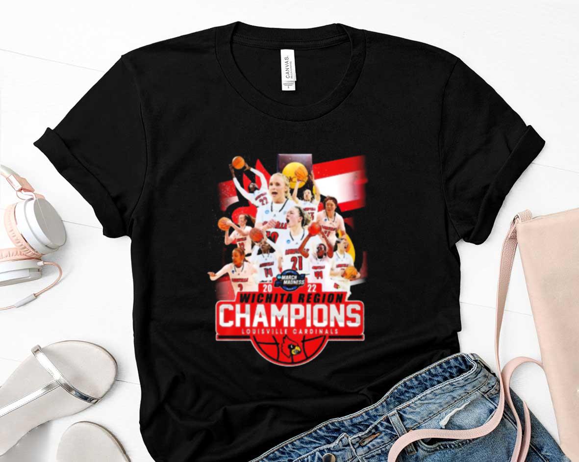 2022 Wichita Region Champions Louisville Cardinals Shirt 1 Postmaloneshirt News