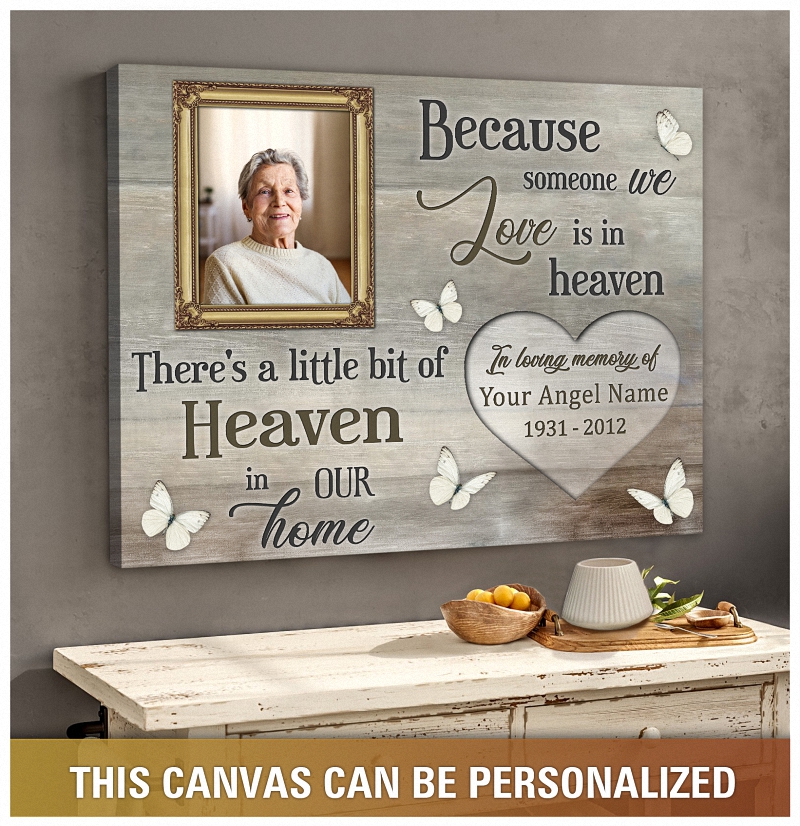 Unique Memorial Gifts Remembrance Gifts Personalized Sympathy Gifts Ohcanvas 1